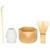 Matcha Set, Delicate Easy To Operate Polished  Ceramic Bamboo Non- Bamboo Tea Scoop, For Amateurs Matcha Learner Home Kitchen