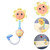 Hemoton Baby Bath Toy Sprinkler Shower Head Water Spray Bathtub Toy Sunflower Water Toy