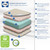 Sealy Soybean Natural Rest Foam Crib And Toddler Mattress, Natural Cotton