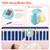 Baby Musical Crib Mobile With Timing Function Projector And Lights,hanging Rotating Rattles And Remote Control Music Box With 150 Melodies,toy For Newborn 0-24 Months