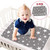2 Pieces Baby Waterproof Changing Mat For Babies And Toddlers Changing Mat Washable Portable Foldable Newborn Changing Mat On The Go 50x70 Cm
