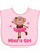 Inktastic Mimi's Girl Monkey Gift Baby Girl Bib