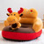 Binduo Sofa Support Seat Cute Cartoon Case Soft Plush Chair For Kid Baby Infant Feeding