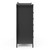 Storkcraft Avalon 5 Drawer Classic Vertical Dresser Gray Finish