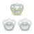 Nuk Orthodontic Pacifiers, 3 Pack, 0-6 Months