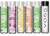 Voss, Raspberry Rose, Lime Mint, Lemon Cucumber, Sparkling Water, Tangerine Lemongrass, Variety Pack, 12.7 Oz, 375 Ml Glass Bottles (pack Of 6, Total Of 76.2 Fl Oz)