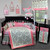 Sisi Baby Bedding - Grey Damask  Crib Nursery Bedding Set 12 Pieces
