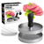 Ztoo Burger Press With 100 Patty Paper Set Non-stick Hamburger Patty Maker Aluminum Alloy Meat Beef Cheese Veggie Burger Making Molds Dishwasher Safe For Barbecue Grill