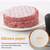 Ztoo Burger Press With 100 Patty Paper Set Non-stick Hamburger Patty Maker Aluminum Alloy Meat Beef Cheese Veggie Burger Making Molds Dishwasher Safe For Barbecue Grill