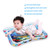 Anself Inflatable Baby Water Mat Infant Tummy Time Playmat Toddler Fun Activity Play Center
