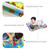 Anself Inflatable Baby Water Mat Infant Tummy Time Playmat Toddler Fun Activity Play Center