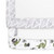 The Peanutshell Pack N Play, Mini Crib, Portable Crib Or Fitted Playard Sheets For Boys, 2 Pack Set, Dinosaur And Tribal Print