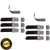 Safety 1ˢᵗ Multi-purpose Appliance Lock 8pk, Black
