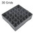 Odomy 30 Slots Storage Box Wardrobe Organiser Drawer Socks Ties Underwear