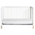 Gelato 4-in-1 Convertible Crib With Toddler Bed Conversion Kit In White