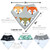 Little Munchkins Cotton Bandana Drool Baby Bib, 10pk Unisex