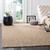 Safavieh Athens Solid Plush Shag Area Rug, Beige, 9' X 12'