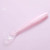 Zupora Soft-tip Toddler Feeding Spoons, Infant Baby Silicone Spoon Soft Head Spoon Baby Training Spoon