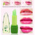 Natural Aloe Vera Lipstick, Magic Temperature Color Change Lip Gloss Long Lasting Waterproof Moisturizing Lip Balm Lips