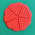 Veki Simulation Supplies With Heart-shaped Kitchen Baking 5 Tools Cake Mould Candy Melts Chocolate