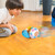 Sentmoom Leashing Rope Snail Baby Toddler Toy Learning Toys For Toddlers Baby Walker With Light