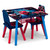 Marvel Spider-man Table And Chair Set With Storage (2 Chairs Included) By Delta Children - Greenguard Gold Certified - Ideal For Arts & Crafts, Snack Time, Homeschooling, Homework & More