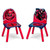 Marvel Spider-man Table And Chair Set With Storage (2 Chairs Included) By Delta Children - Greenguard Gold Certified - Ideal For Arts & Crafts, Snack Time, Homeschooling, Homework & More