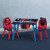 Marvel Spider-man Table And Chair Set With Storage (2 Chairs Included) By Delta Children - Greenguard Gold Certified - Ideal For Arts & Crafts, Snack Time, Homeschooling, Homework & More