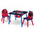 Marvel Spider-man Table And Chair Set With Storage (2 Chairs Included) By Delta Children - Greenguard Gold Certified - Ideal For Arts & Crafts, Snack Time, Homeschooling, Homework & More
