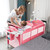 Didugo Bassinet Bed Travel Portable Baby Bed Side Sleeper Playpen With Changing Table And Toys Foldable Baby Crib Pink