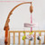 Chaoma Wood Grain Plastic Baby Crib Mobile Hanging Bed Bell Toy Holder Infant Toys Arm Bracket Baby Toys Music Box Bracket