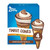Blue Bunny Chocolate Vanilla Twist Cones, Frozen Dessert, 4 Pack
