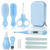 Baby Grooming Healthcare Kit Baby Safety Care Set Nail Clipper Brush Comb Scissors File Thermometer Nasal Aspirator Finger Toothbrush Baby Essentials Nursery Kit For Newborn Girl Boys