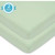 American Baby Co. Cotton Jersey Knit Fitted Portable/mini Crib Sheet, Celery, 2pk