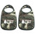 Milk Drinking Buddies Twin Set Unisex Newborn Baby Soft 100% Cotton Bibs In Woodland Camo