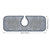 Zelic Black Friday Deals 2022 Deals Sink Backsplash Kitchen Faucet Absorbent Pad Faucet Rear Sink Splash Guard
