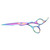 Vocoste Professional Hair Cutting Shears 6.5 Inch Hair Scissors Stainless Steel Razor Edge Barber Scissors Rainbow Color