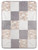 Modern Moments By Gerber Baby & Toddler Boy Patchwork Blanket With Sherpa, Grey Safari