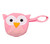 Pacifier Pal Pacifier Pocket And Toy - Holder To Protect And Keep Pacifiers Clean, Pink Owl