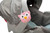 Pacifier Pal Pacifier Pocket And Toy - Holder To Protect And Keep Pacifiers Clean, Pink Owl
