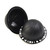 5pcs Reusable Refill Coffee Capsule 230ml For Nespresso Vertuo Delonghi Machine, Black