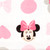 Disney Minnie Mouse Pink, White 4 Pack Flannel Receiving Blankets