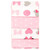 Disney Minnie Mouse Pink, White 4 Pack Flannel Receiving Blankets