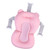 Lovecom Baby Bath Pad Infant Bathtub Pillow Adjustable Non-slip Infant Bath Support Seat(pink）