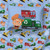 Blippi 4-piece Machine Fun Toddler Bedding Set, 100% Microfiber, Blue