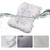 Luokeji Baby Shower Bath Tub Pad Bathtub Mat Newborn Safety Bath Cushion (3 White)