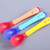 1pcs Baby Spoon Temperature Sensing Spoon Silicone Color Changing Toddler Feeding