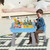 Lalaho Building Blocks Table For Kids, Toddler Activity Table Set With Chair