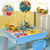 Lalaho Building Blocks Table For Kids, Toddler Activity Table Set With Chair