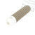 Abody Nylon Detangle Hairbrush Hair Scalp Massage Comb Paddle Hair Brush For Hairdressing Salon White